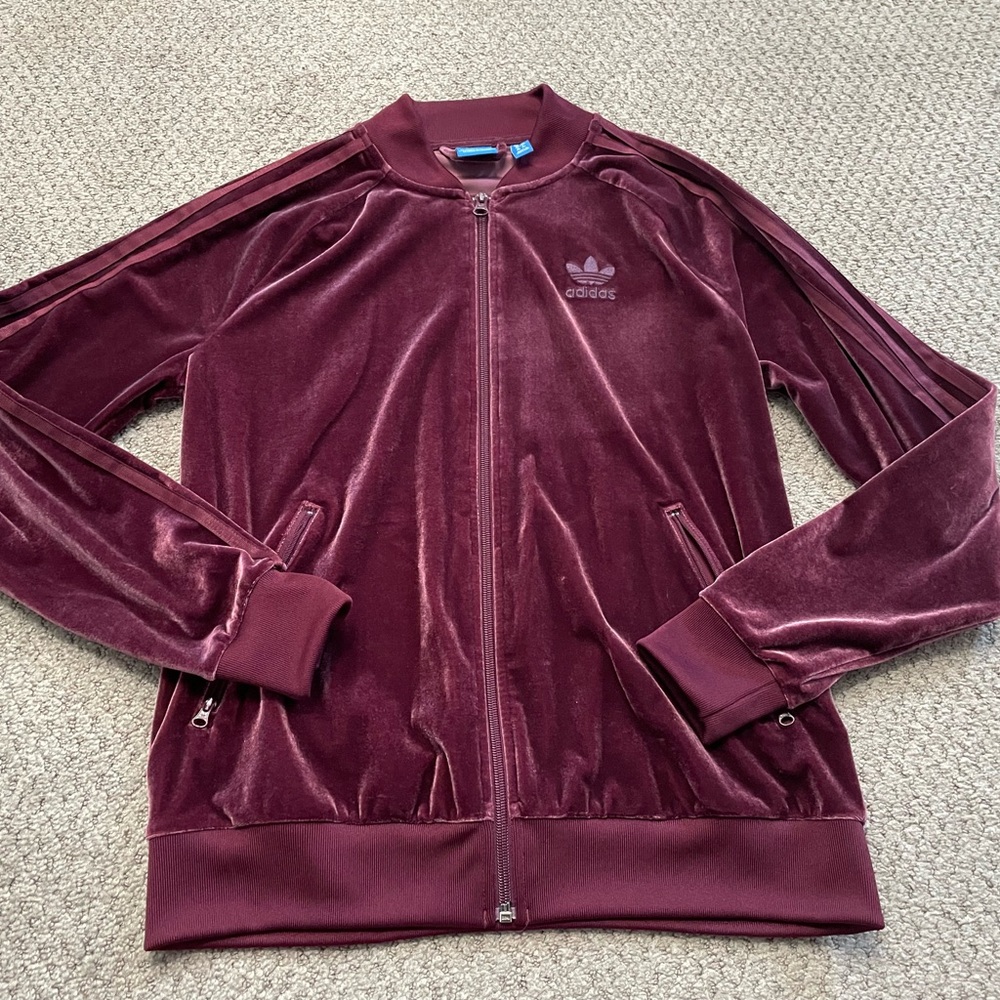 Adidas - Velvet Full Zip Track Jacket